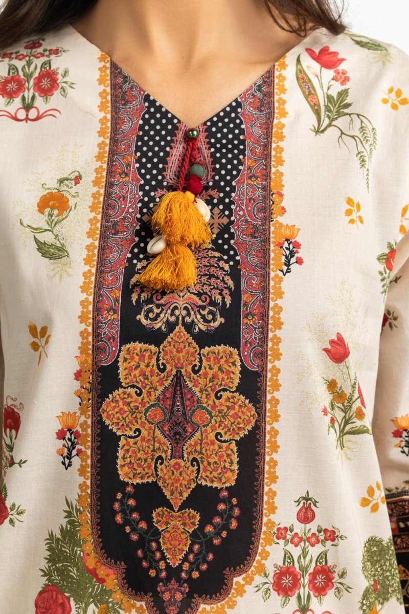 Gul Ahmed Ready to Wear 3PC Lawn Printed Suit IUSTKSD-519