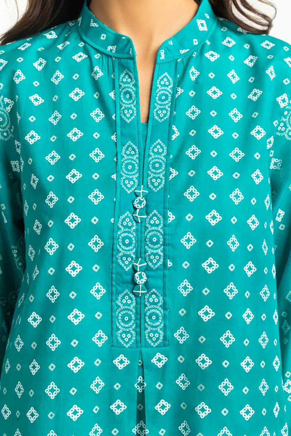 Gul Ahmed Ready to Wear 3PC Lacquer Printed Lawn Suit IUSTKSD-530