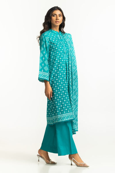 Gul Ahmed Ready to Wear 3PC Lacquer Printed Lawn Suit IUSTKSD-530