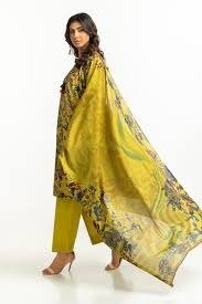 Gul Ahmed Ready to Wear 3PC Lawn Printed Suit IUSTKSD-533