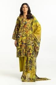 Gul Ahmed Ready to Wear 3PC Lawn Printed Suit IUSTKSD-533