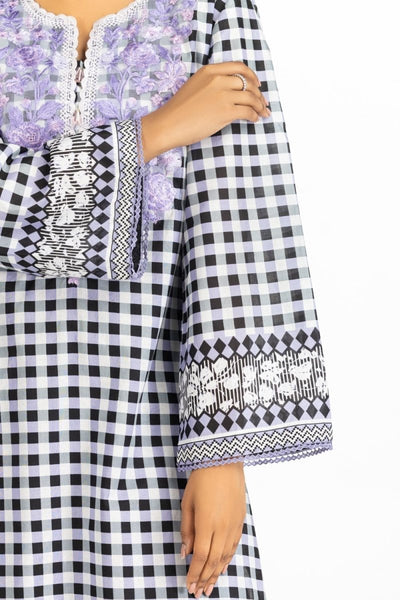 Gul Ahmed Ready to Wear 3PC Lawn Printed Suit With Embroidered IUSTKSD-545