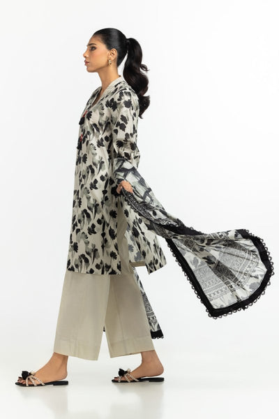 Gul Ahmed Ready to Wear 3PC Lawn Printed Suit IUSTKSD-546