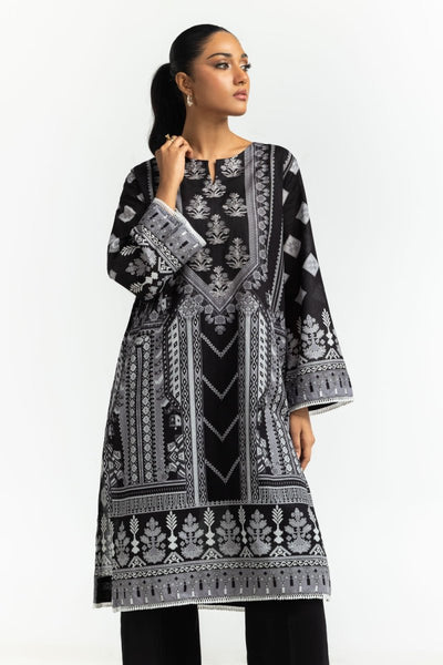 Gul Ahmed Ready to Wear 3PC Lawn Printed Suit With Embroidered IUSTKSD-551