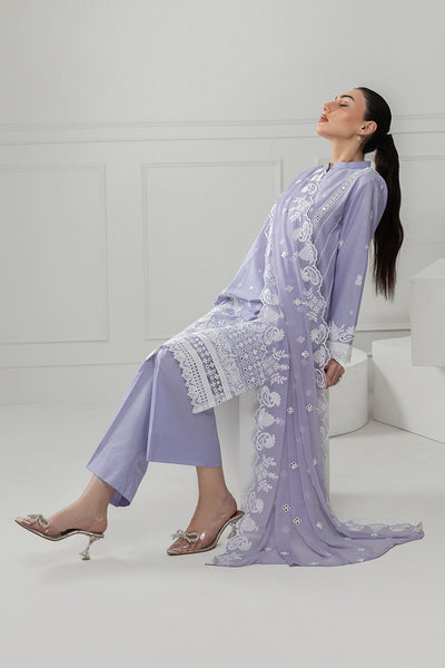 Gul Ahmed Ready to Wear 3PC Lawn Embroidered Suit IUSTKSD-562