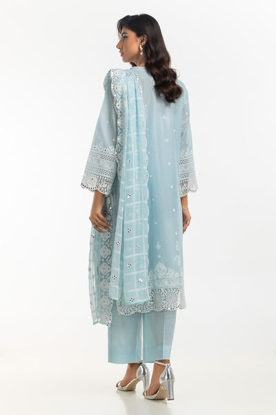 Gul Ahmed Ready to Wear 3PC Lawn Embroidered Suit IUSTKSD-565