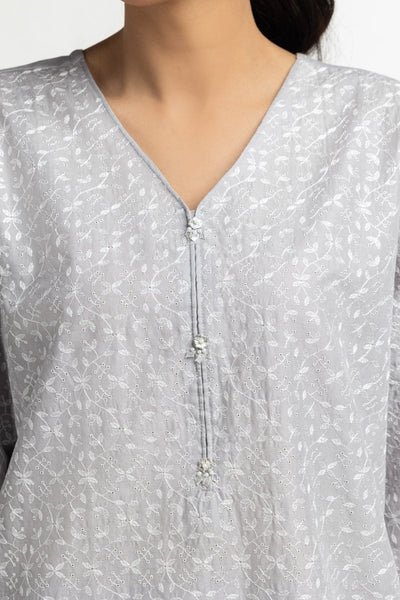 Gul Ahmed Ready to Wear 3PC Lawn Embroidered Suit IUSTKSD-579