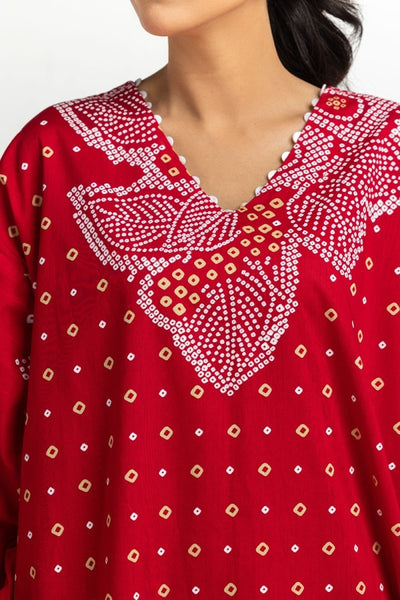 Gul Ahmed Ready to Wear 3PC Lawn Lacquer Printed Suit IUSTKSD-584