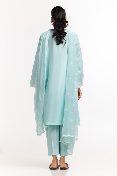 Gul Ahmed Ready to Wear 3PC Lawn Schiffli Embroidered Suit IUSTKSD-604