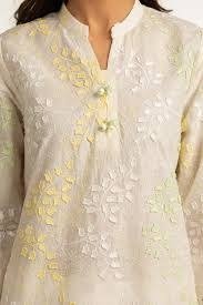 Gul Ahmed Ready to Wear 3PC Lawn Schiffli Embroidered Suit IUSTKSD-618