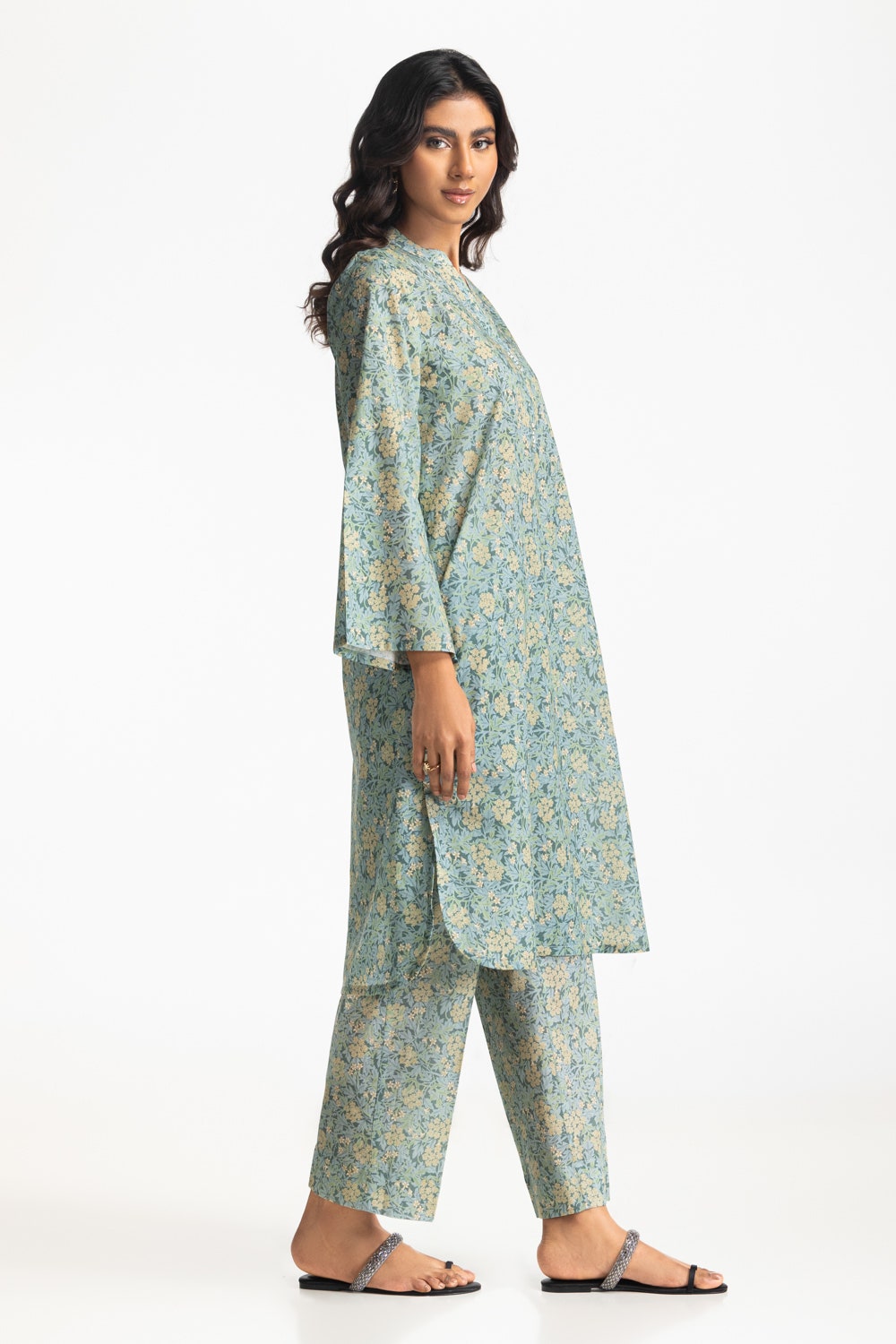 Gul Ahmed Ready to Wear 2 Piece Printed Lawn Co-Ord Set IUSTTS-566