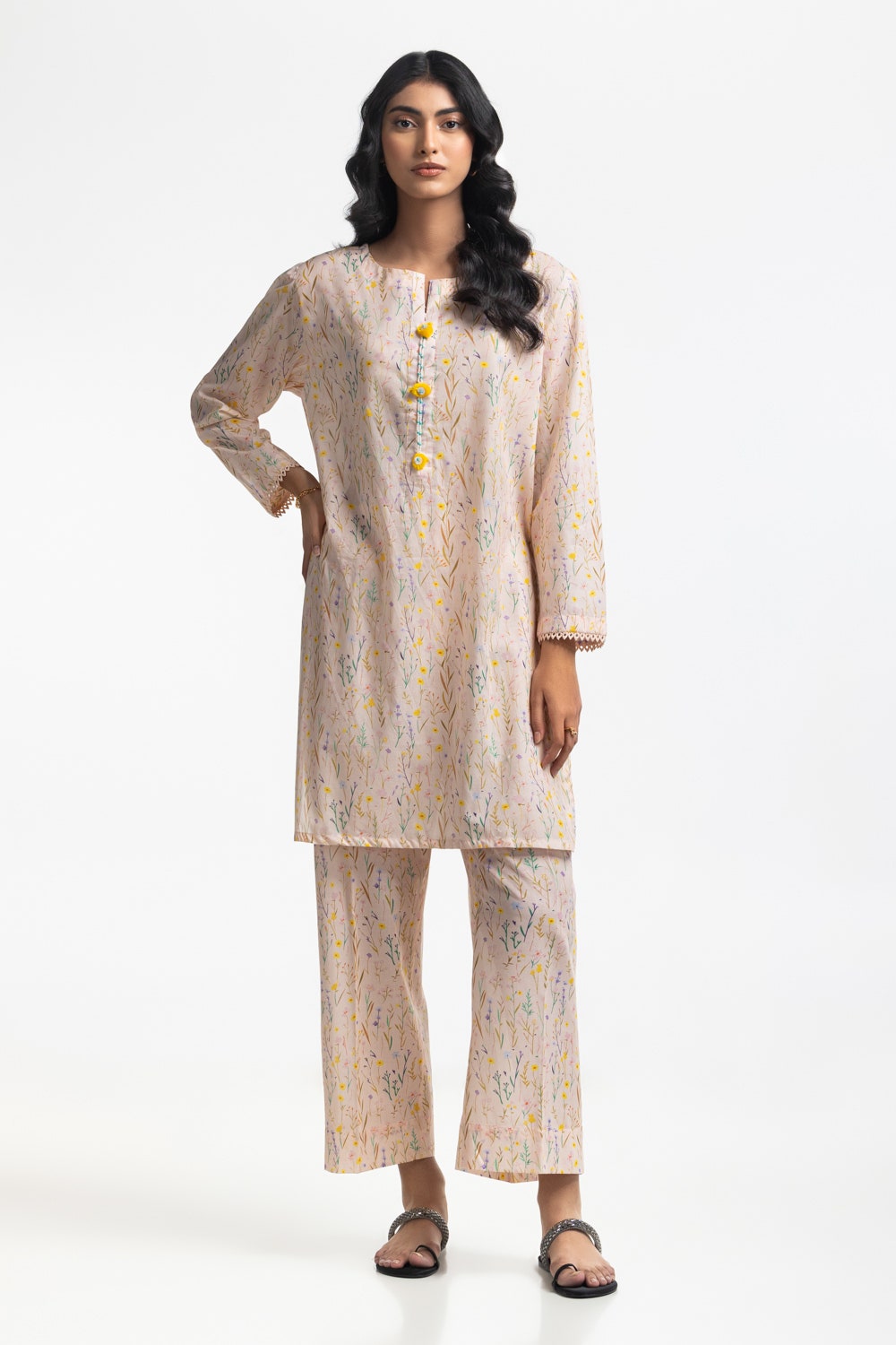 Gul Ahmed Ready to Wear 2 Piece Printed Lawn Co-Ord Set IUSTTS-576