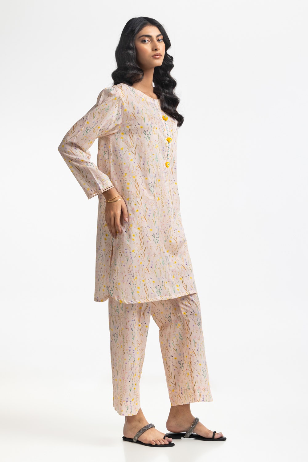 Gul Ahmed Ready to Wear 2 Piece Printed Lawn Co-Ord Set IUSTTS-576