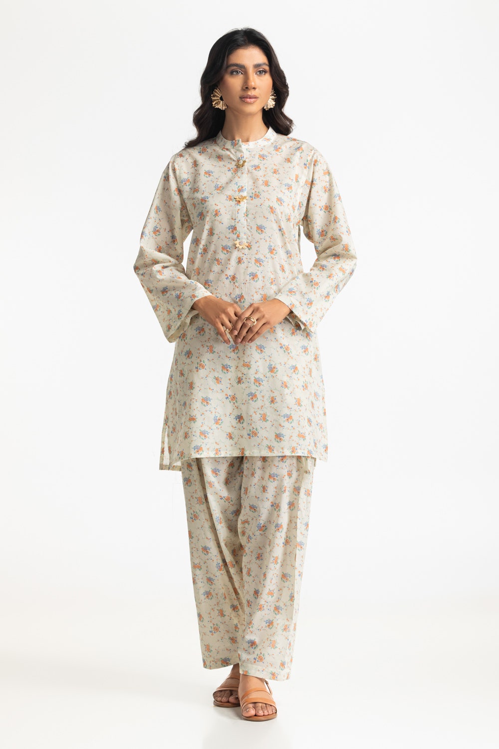 Gul Ahmed Ready to Wear 2 Piece Printed Lawn Co-Ord Set IUSTTS-583