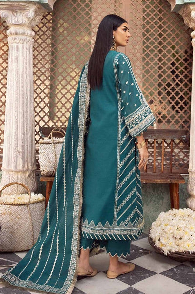 Gul Ahmed 3PC Jacquard Unstitched Suit with Jacquard Dupatta - JD-32027