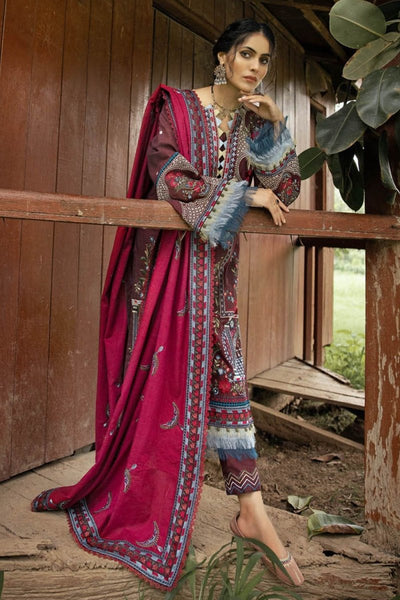 Gul Ahmed 3PC Unstitched Khaddar Suit K-22051