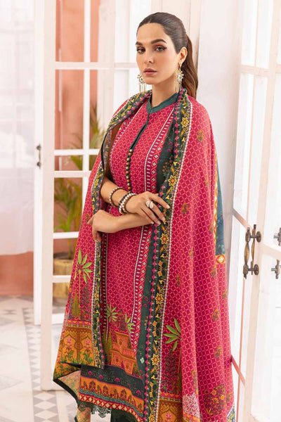 Gul Ahmed 3PC Khaddar Digital Printed Unstitched Suit K-32004