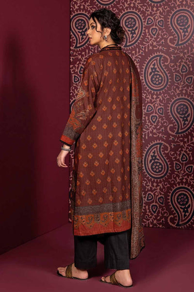 Gul Ahmed 3PC Cotton Linen Unstitched Suit K-32007