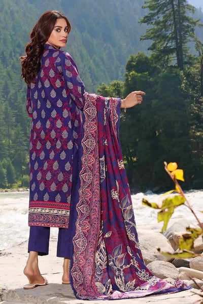 Gul Ahmed 3PC Khaddar Printed Unstitched Suit K-32013 A