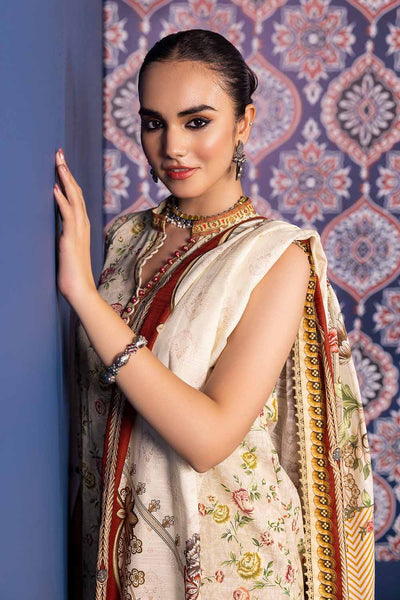 Gul Ahmed 3PC Khaddar Printed Unstitched Suit K-32015