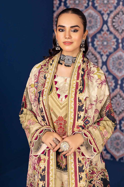 Gul Ahmed 3PC Khaddar Printed Unstitched Suit K-32017