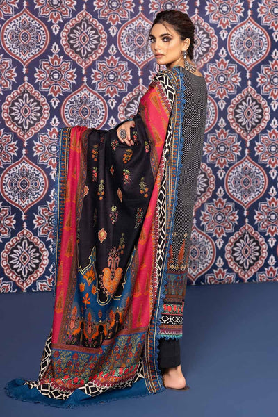 Gul Ahmed 3PC Khaddar Printed Unstitched Suit K-32034