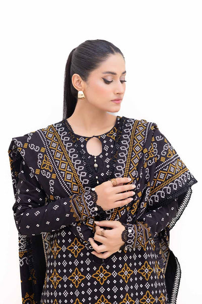 Gul Ahmed 3PC Unstitched Printed Light Khaddar Suit K-42003 L