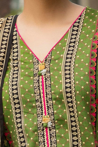 Gul Ahmed 3 Piece Unstitched Printed Khaddar Suit K-52027