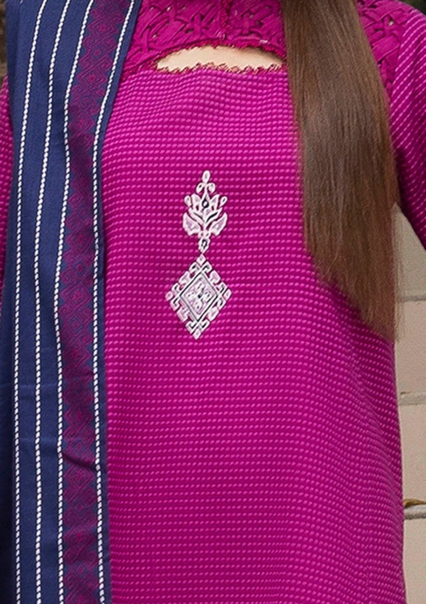 Gul Ahmed 3 Piece Unstitched Printed Khaddar Suit K-52056