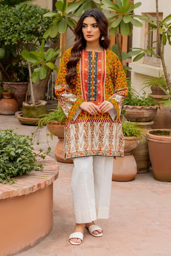 Gul Ahmed Stitched 01 Piece Cambric Printed Tunic KJ-43100