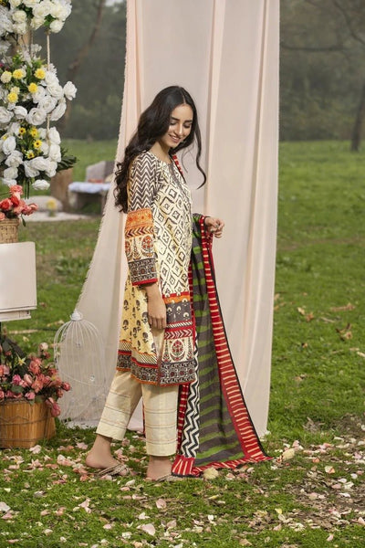 Lakhani Komal Prints 3 Piece Stitched Printed Lawn Suit LSM-2120