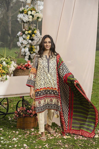 Lakhani Komal Prints 3 Piece Stitched Printed Lawn Suit LSM-2120