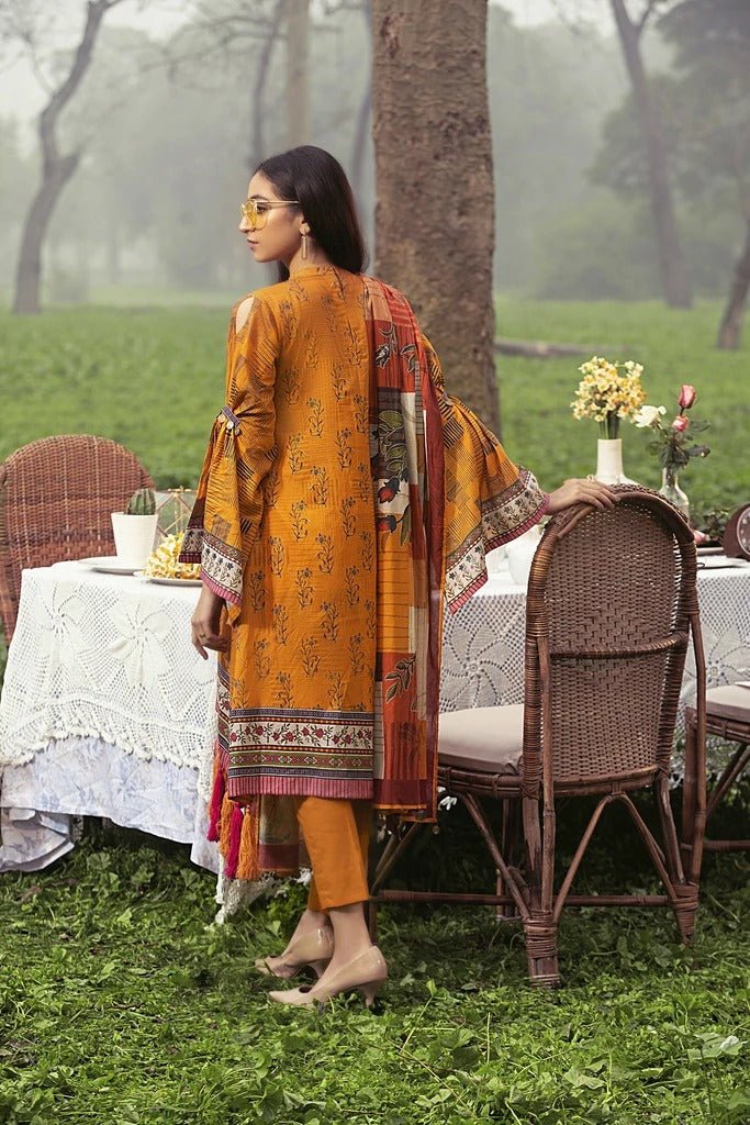 Lakhani Komal Prints 3 Piece Unstitched Printed Lawn Suit KP-2007-A