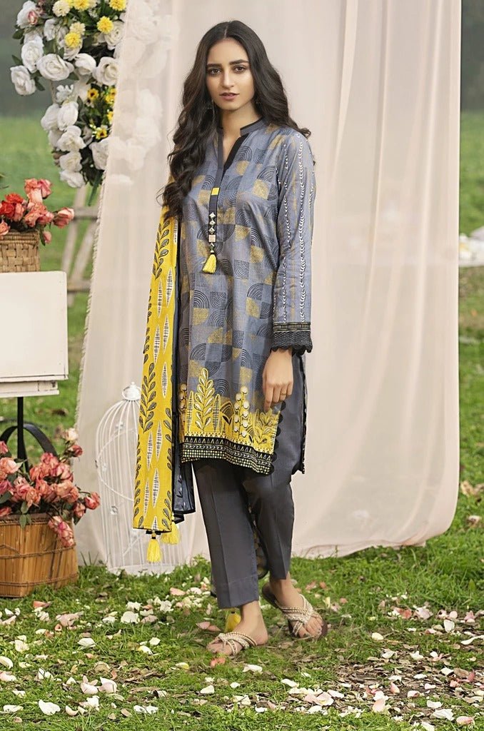 Lakhani Komal Prints 3 Piece Stitched Printed Lawn Suit LSM-2119