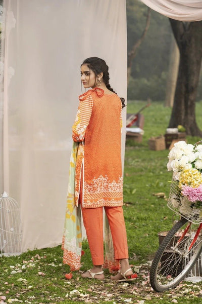 Lakhani Komal Prints 3 Piece Unstitched Printed Lawn Suit KP-2014-A