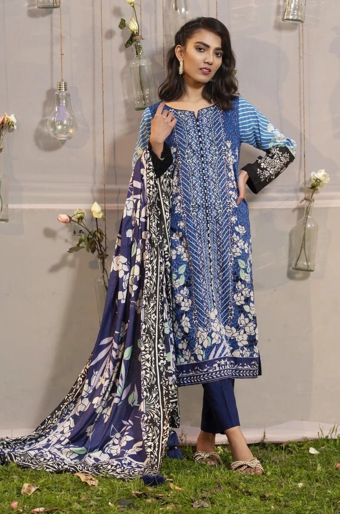 Lakhani Komal Prints 3 Piece Stitched Printed Lawn Suit LSM-2114