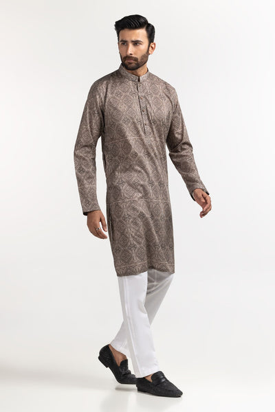 Gul Ahmed Ready to Wear Mud Styling Kurta KR-STY24-053