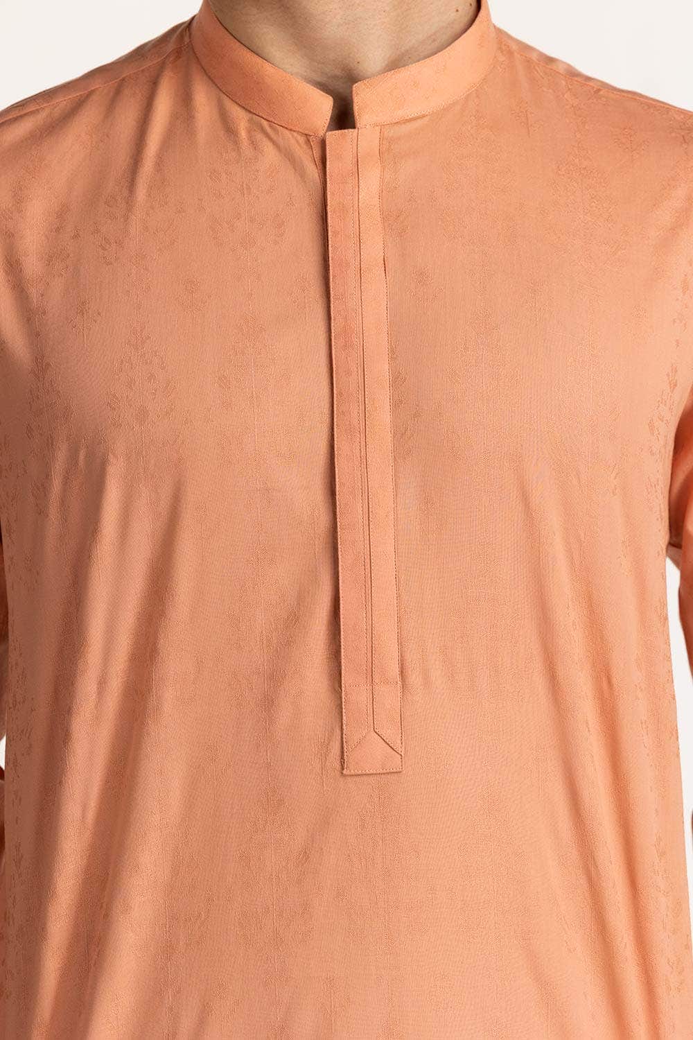 Gul Ahmed Ready to Wear Peach Styling Kurta KR-STY24-066