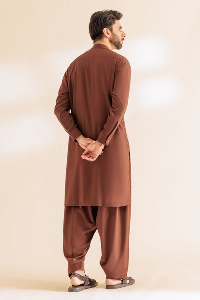 BONANZA MEN'S 2 PIECE SYRUP-BLENDED-KURTA SHALWAR - KSRS24-027