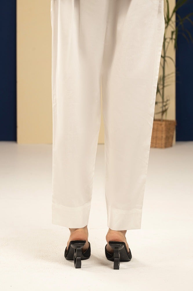 Gul Ahmed Stitched Cambric Dyed Trouser KTR-42029-B