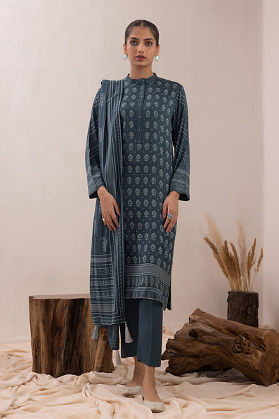 Lakhany 3 Piece Unstitched Pashmina Prints Suit LG-AM-0049-A
