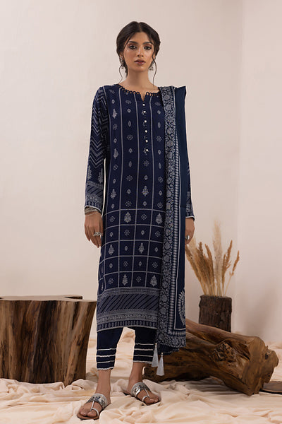 Lakhany 3 Piece Unstitched Pashmina Prints Suit LG-AM-0050-A