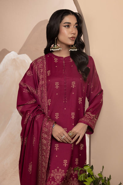 Lakhany 03 Piece Unstitched Printed Marina Suit - LG-AR-0025-A