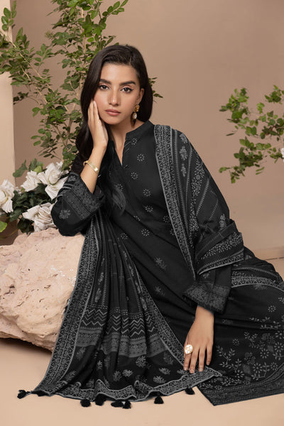 Lakhany 03 Piece Unstitched Printed Marina Suit - LG-AR-0029-C