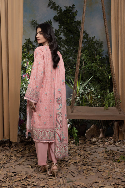 Lakhany 03 Piece Unstitched Digital Printed Textured Karandi Suit - LG-AR-0070