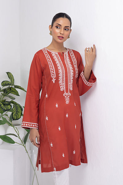 Lakhany 01 Piece Ready to Wear Dyed Embroidered Shirt - LG-EA-0469