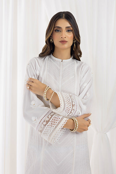 Lakhany 01 Piece Ready to Wear Embroidered Shirt - LG-EA-0474
