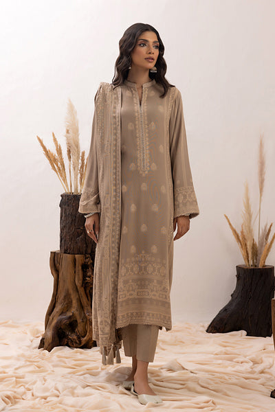 Lakhany 3 Piece Unstitched Pashmina Prints Suit LG-IZ-0019-A