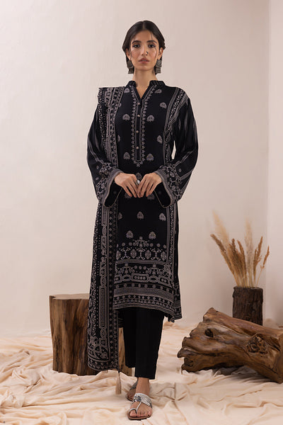 Lakhany 3 Piece Stitched Pashmina Prints Suit LSM-3346