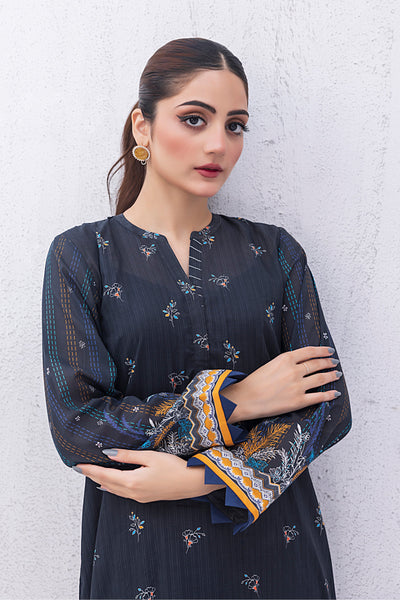 Lakhany 01 Piece Unstitched Printed Lawn Shirt - LG-RL-0035